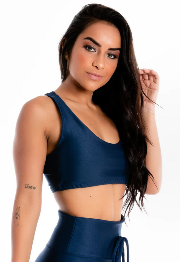 Cropped Nadador Liso - Foto 1