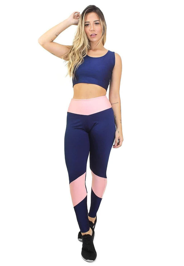 Conjunto Legging e Cropped - Foto 1