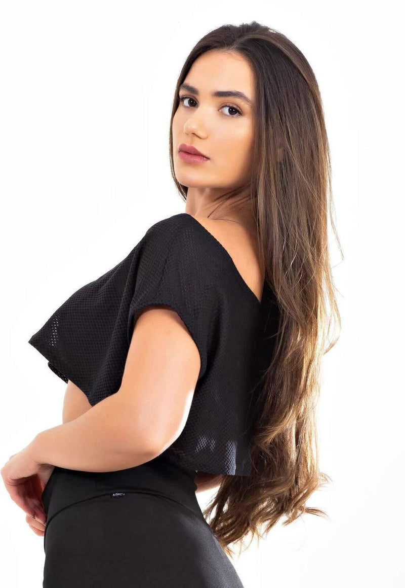 Blusa Feminina Tomara que Caia Cropped - Foto 2