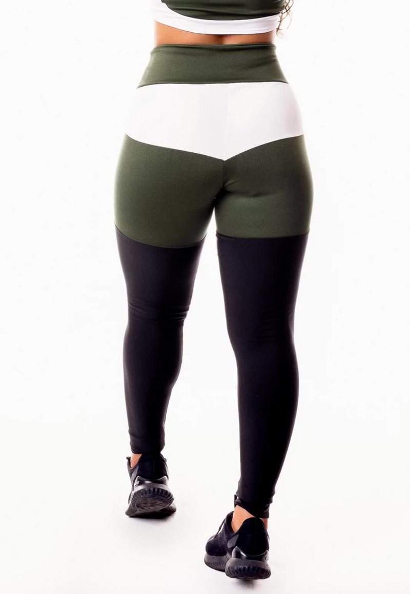 Calça Legging Fitness Cintura Alta Levanta Bumbum - Foto 3