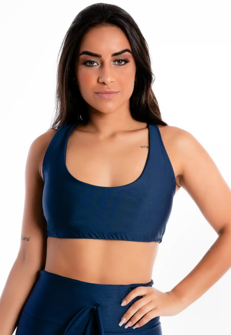 Cropped Nadador Liso - Foto 3