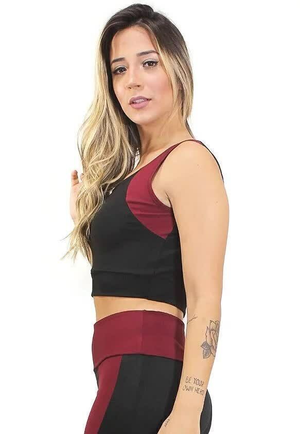 Cropped Alcinha Max Definition Fitness - Foto 2