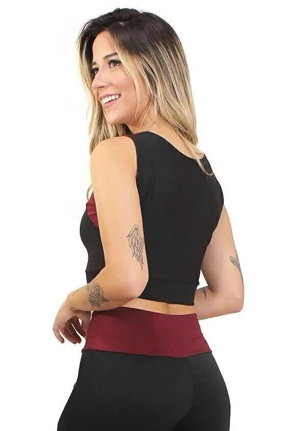 Cropped Alcinha Max Definition Fitness - Foto 3