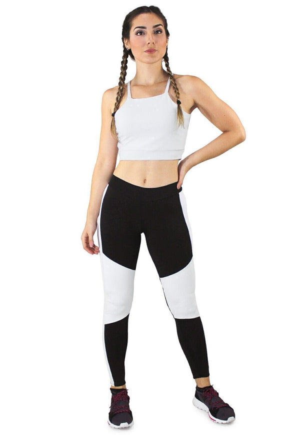 Conjunto Fitness Cropped + Calça Fitness - Foto 1