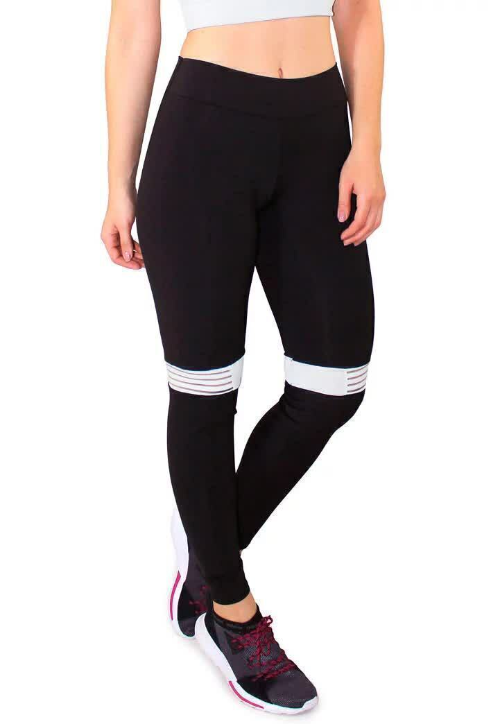 Calça Legging Fitness com Detalhe - Foto 3
