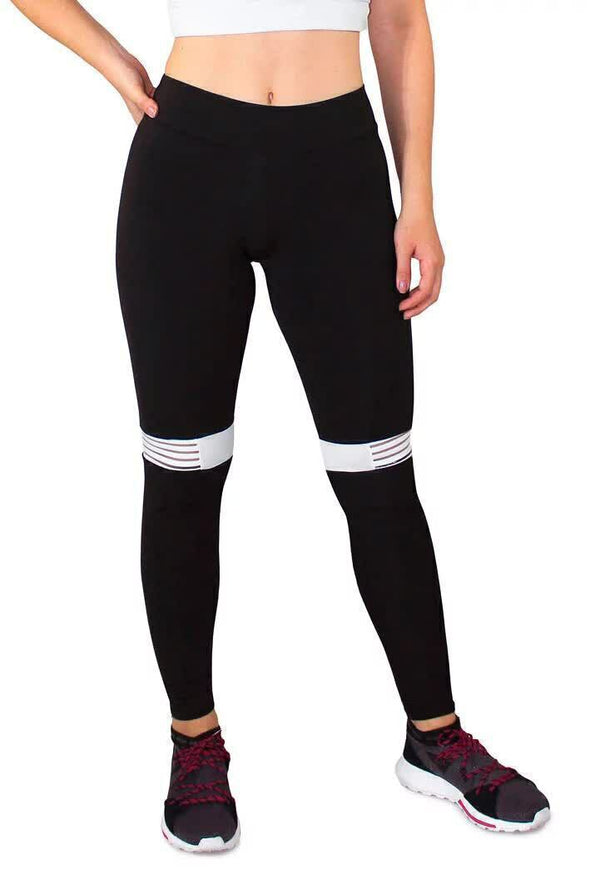 Calça Legging Fitness com Detalhe - Foto 1