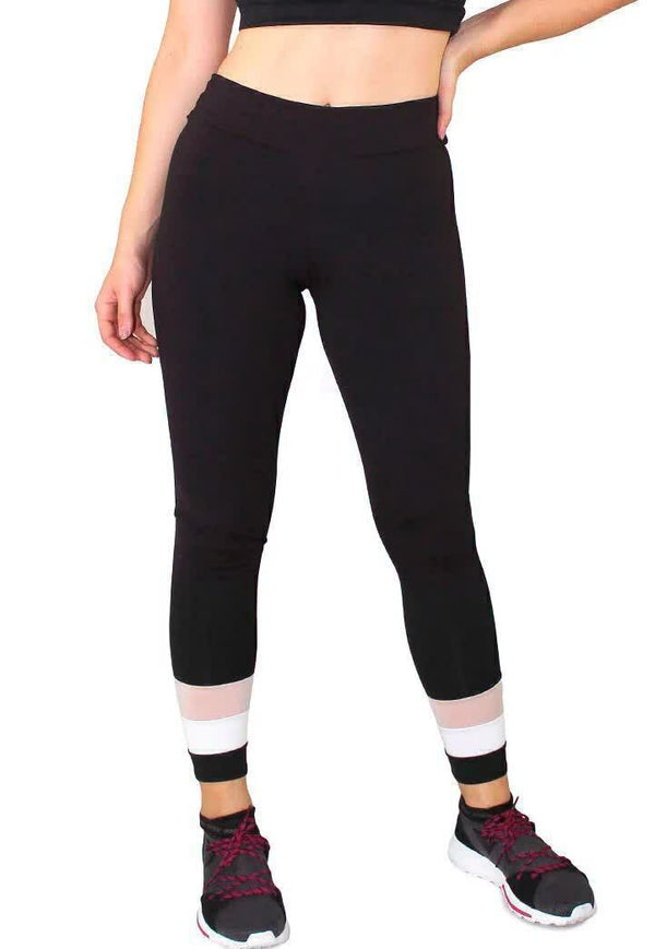 Calça Legging Fitness Com Detalhes - Foto 1
