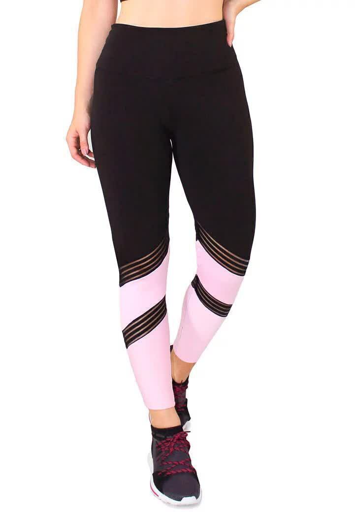 Calça Legging Fitness Com Detalhe - Foto 2