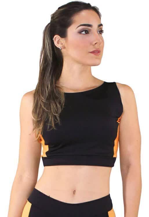 Cropped Fitness Detalhe Top - Foto 2
