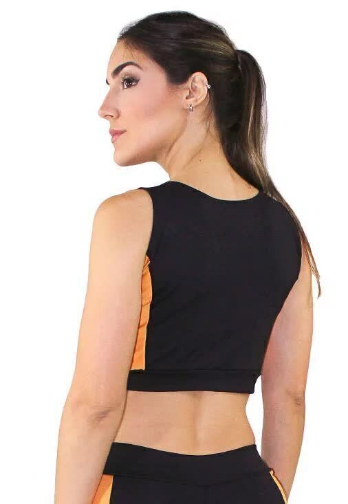 Cropped Fitness Detalhe Top - Foto 4