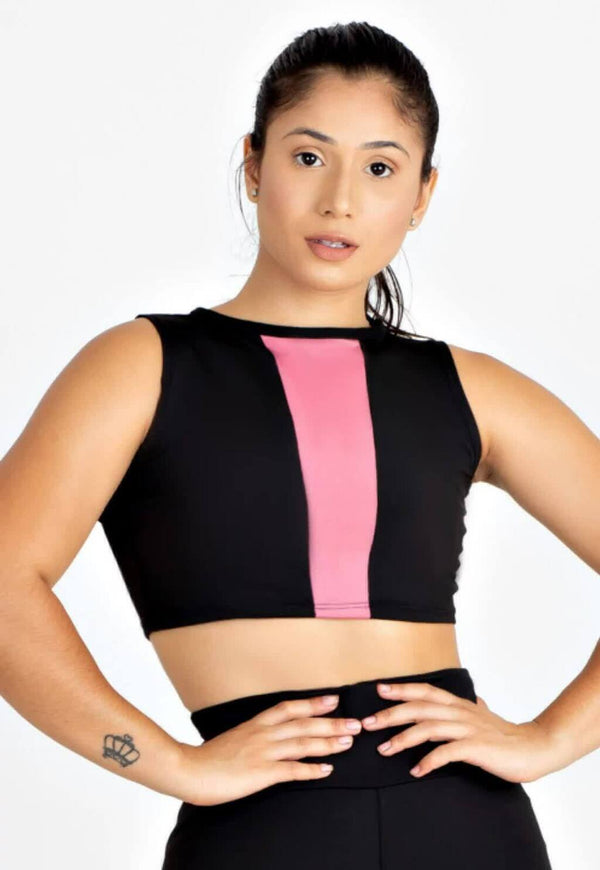 Fitness Longo com Cropped - Foto 1