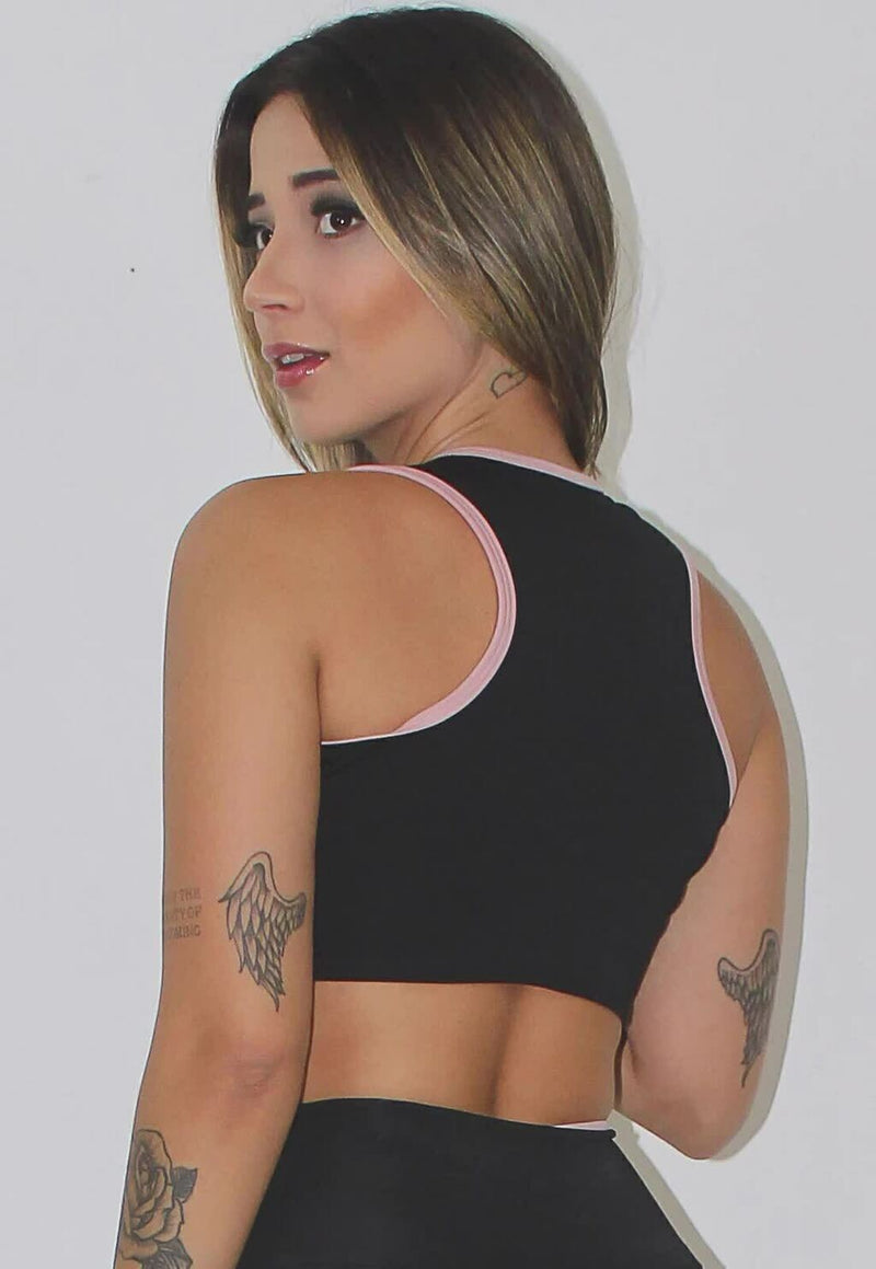 Cropped Fitness com Detalhe Top - Foto 3
