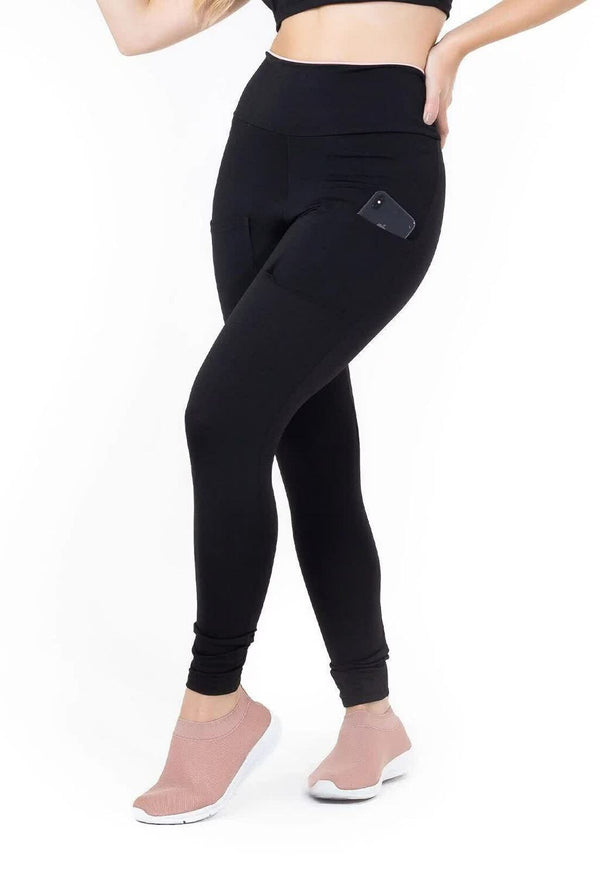 Calça Legging Fitness com Detalhe - Foto 1