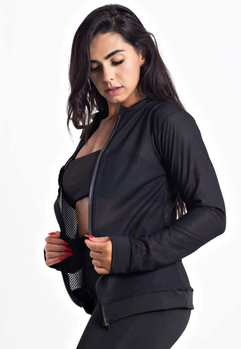 Casaco Manga Longa Dry Fitness Feminino - Foto 7