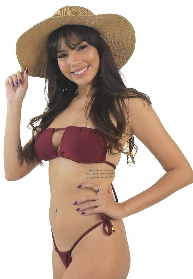 Biquini Tomara Que Caia Calcinha Amarrar - Foto 2