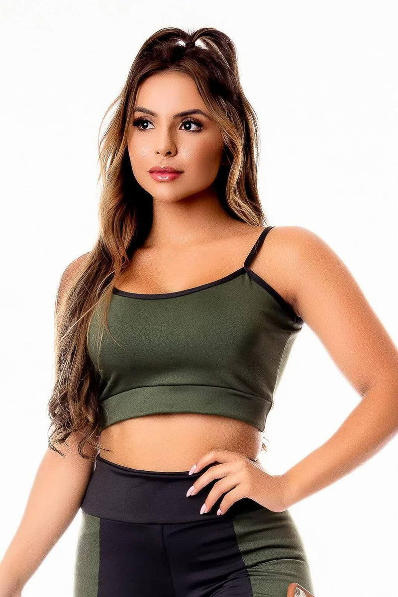 Top Fitness Cropped - Foto 1