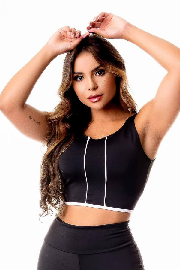 Top Fitness Cropped - Foto 1
