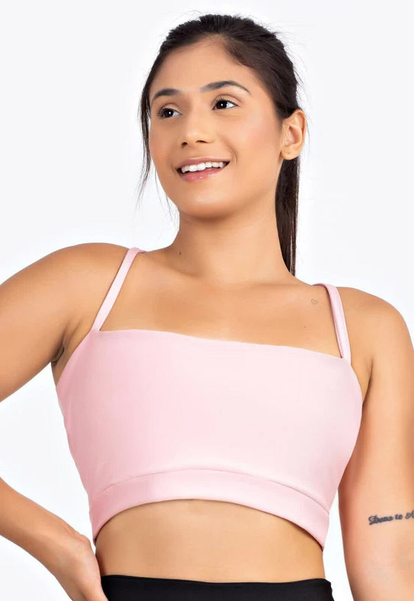 Cropped Alça de Alcinha nas Costas Cruzado - Foto 1
