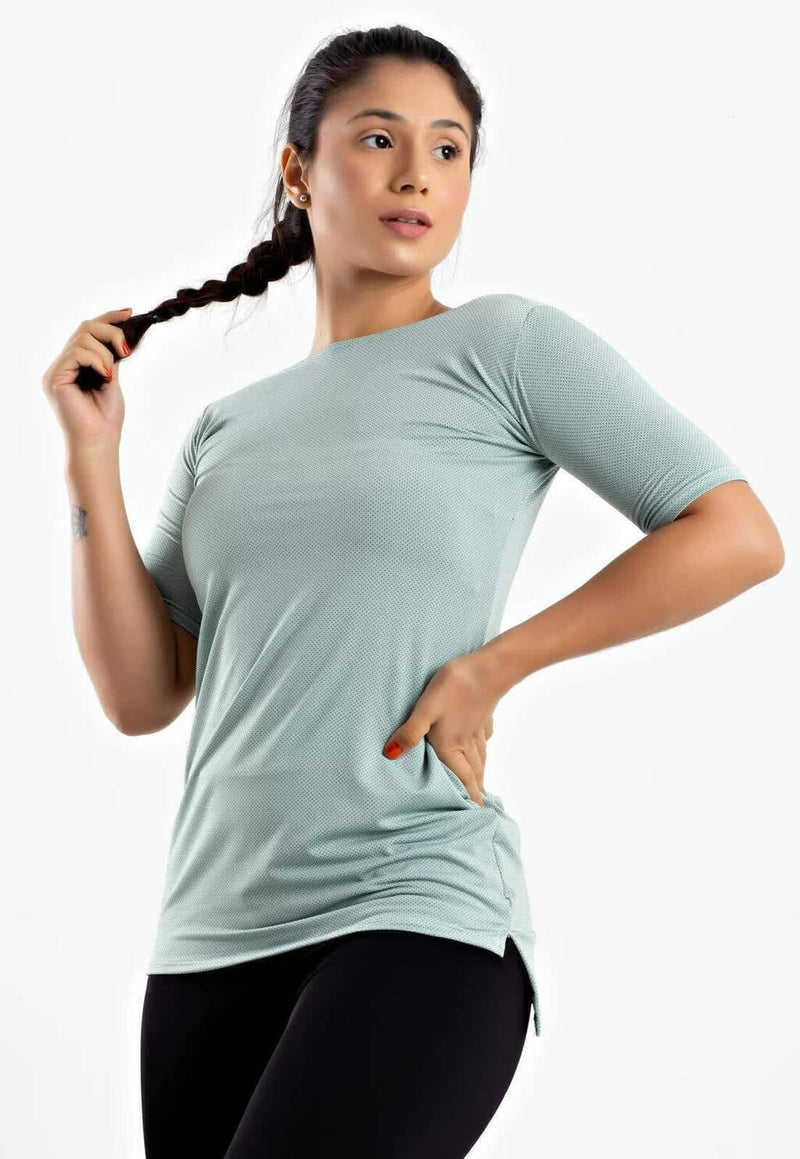 Blusa Fitness Tecido Texturizado - Foto 2