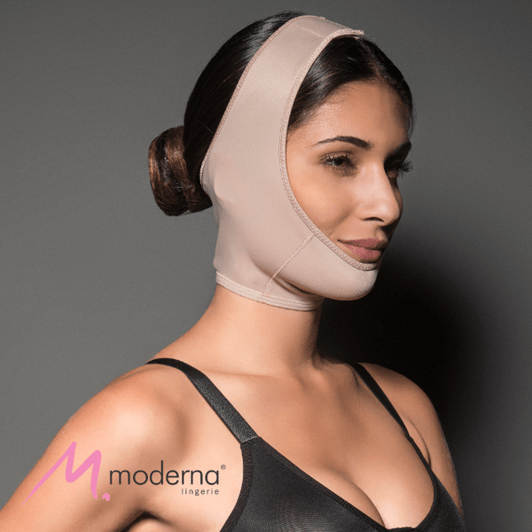 Faixa Modeladora Facial Pós-Cirúrgica (Mentoneira)