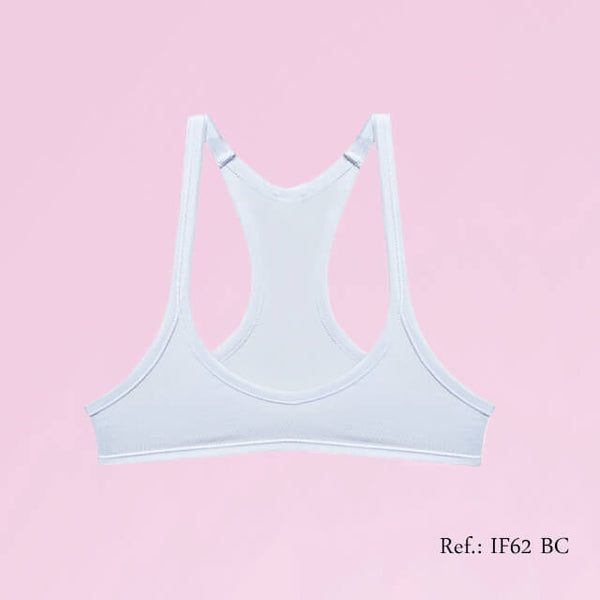 Top Infantil Costa Nadador em Cotton