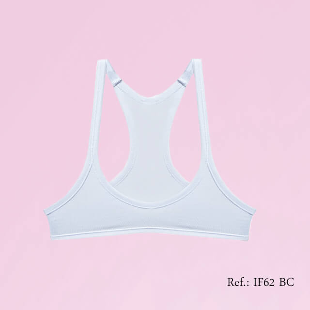 Top Infantil Costa Nadador em Cotton