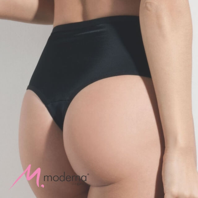 Calcinha Fio Dental com Cinta Modeladora Alta - Foto 2