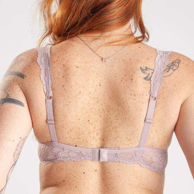 Bralette de Renda com Bojo Triângulo - Foto 4