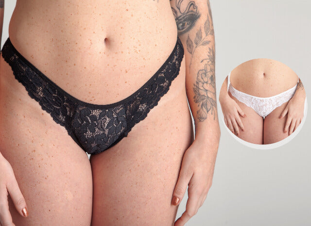 Calcinha Tanga de Renda - Foto 4