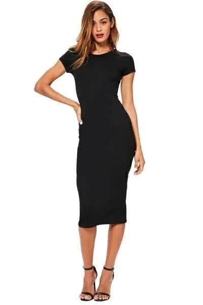Vestido Feminino Casual Curto Midi - Foto 1